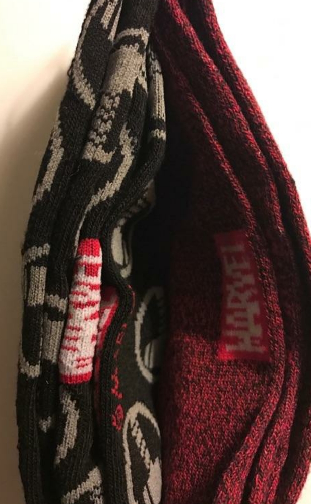 Marvel 2 Pack Dress Socks